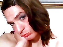 Sissy fors tube Denise Humain Make Up is done but still hair struggle Sissy Slave Feminization Dress Up Training.