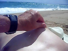 naked hot porn joaly on beach