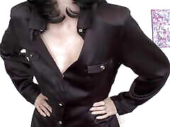 My Black Real Silk Pajamas