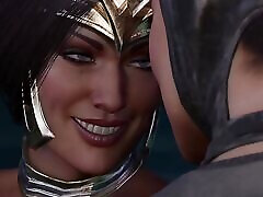3d wonder women futa catgirl . 3d fuck 3dporn