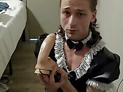 Sissymaidjane Deepthroat Gagging Her ABC&039;s Task for Alpha