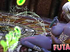 Futa3dX - SPOOKIEST COMIC CREATURES Comic Compilation