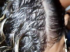 The girl had husband swing with the stranger without a condom in the bathroom after the party.