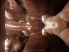 Nyl Sneak Peak Intense Sexual Threesome Destroying the Tight Pussies of My Submissive Whores, Nymphomaniacs, Rough Sex