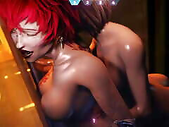 The nah kalifha cyberpunk hentai featuring alt girls