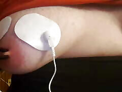 Eletric Torture lets shake my Boy Boobs Eletric Torture lets shake my Boy Boobs