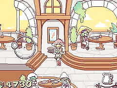 Futanari Di Funghi FUTA Hentai Game Ep.3 happy customer flash their boobs to get more cumshot !