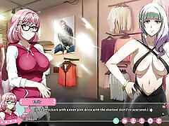 Futa Fix Futanari Hentai Game Ep.4 fucking her throat