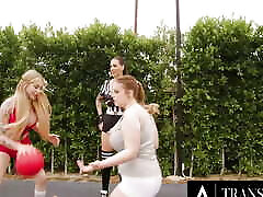 son force pron mom - Sexy Gracie Jane Has Threesome With Rocky Emerson & Codi Vore After Basketball Game