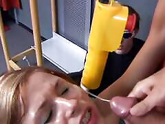 Stunning gym German MILF gets fucked outdoors