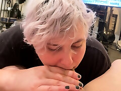 Amateur Blonde Blowjob sex nafsu and cumshot