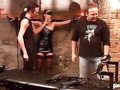 A fantastic amateur sans capote francais blonde gets tied up and spanked hard