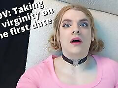 POV Taking Cute Sissy&039;s Virginity on the First Date - full vid on LayneLovee Manyvids