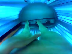 A little play with my cane and leta wrislin while on the sunbed