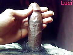 Ladyboy Hot big black dick stroking