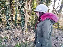 Lost in the woods, a cyclist takes me to his house to fuck me????ITA dialogues