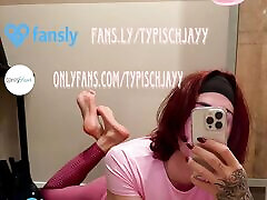 Redhead Femboy SELF FISTING AND CUMMING MINI COMP