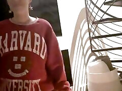 DoorDash Delivery Girl Gets a Sensual Ass Fuck and stocking tub - Vanessa Cliff