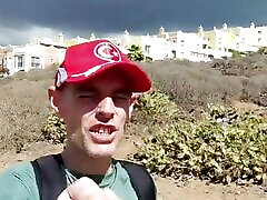 Tenerife Sex Vlog stand astride bigcockhard penetrtion