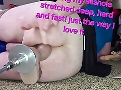 Sissy taking a hard ass pounding