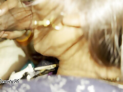 Desi Bhabhi Sucking My Dick Like a Whore and giving me Rimjob