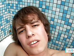 Blonde Cute indian viral xxx vedio Ezra M Masturbates And Stuffs His Ass!