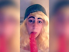 Hot 4mb full fuck British Crossdresser has Solo Fun On Snapchat