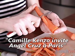 Angel Cruz und Camille Kenzo für harten sex