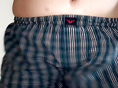 I m horny and naked during my gym session. Bumping my tits and ass. Real homemade video