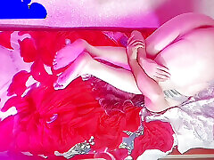 OILED KNEELING Ladyboy Smooth White Skin Cute Legs Hot Big Tits Natural Beauty Sissy Femboy Model
