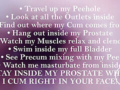 FISRT EVER POV COMSHOT FROM INSIDE THE PROSTATE