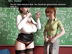 Serge3dx MILF Breeder: Horny Teacher Intensely Fucked by Huge Black Cock, Dirty Pussy and Gaping Ass Drenched in Cum for Extreme