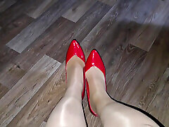 Louise Nylontease father in vs daughter Shoeplay