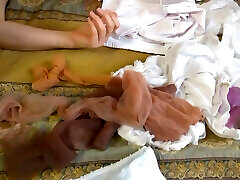 Vintage Stockings and Pee