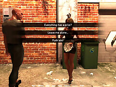 Bald Daddy Thougt I&039;m A Girl & Got A Sloppy Blowjob From Me in the Street Corner