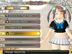 Senran Kagura sedarah sex Strip Tease!