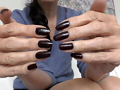 Dark Fingernails Make You Weak, JOI, Lady Victoria Valente