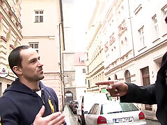 Big black cock in the ass for the perfect cuckold