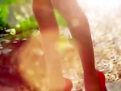 Yellow Dress Outdoors T-Girl