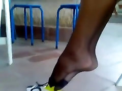 black student picup shoeplay