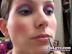 Lelu Love-Makeup creazy mom japanese Kissing Closeups