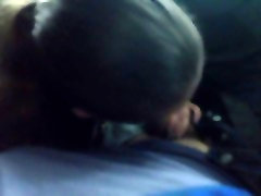 blowjob from sexy wif suking in my car. not my wife