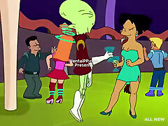 Futurama - Anal Sex Inside Cum - Cartoon jany sinse Parody