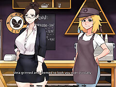 Hazelnut Latte: Blonde Trans Got Caught Doing Inappropriate Things at Work by Her Boss Ep 9