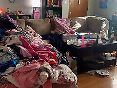 Pink Sissy kerala teen sister Gets to Work