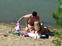 Blonde and Her Man Get Filmed Fucking