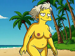 Ai Classic Nude Beach Animations