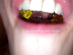 Vore Fetish - arobic sex hd Eating Gummy Bears Video 2