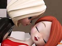 3D lesbian dead or life video on DucatFilm