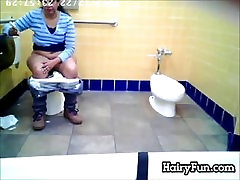 Fat Indian Pissing On A Toilet